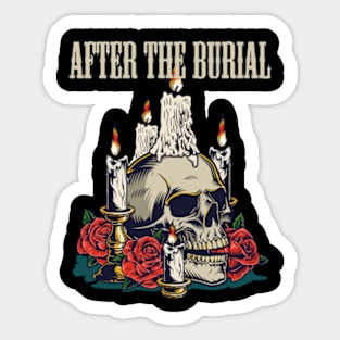 AFTER THE BURIAL VTG Sticker